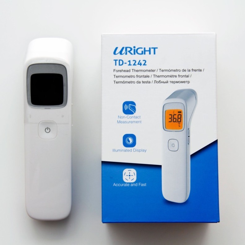 bluetooth-เครื่องวัดไข้-เครื่องวัดอุณหภูมิชนิดไม่สัมผัสร่างกาย-non-contact-thermometer-uright-td1242