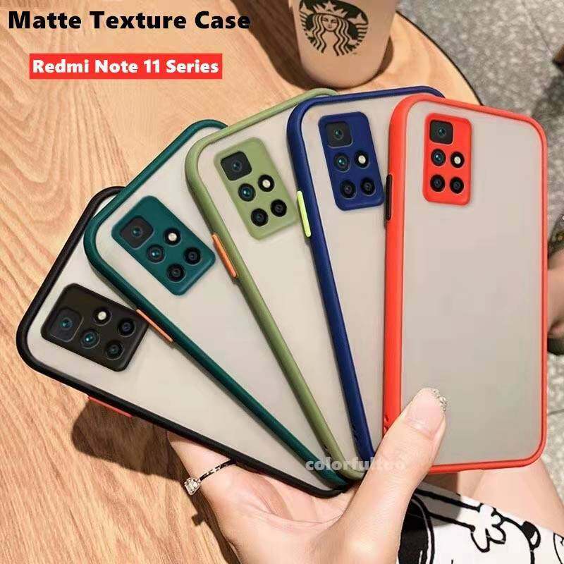 เคสขอบสีหลังด้าน-redmi-a1-a2plus-redmi9t-redmi-note10-4g-5g-redmi9-redmi9a-redmi9c-redmi-note11-note11s-025