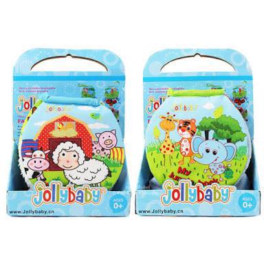 หนังสือผ้า-jollybaby-farm-zoo-book