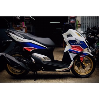 สติ๊กเกอร์ new Click160 ลาย HRC HONDA