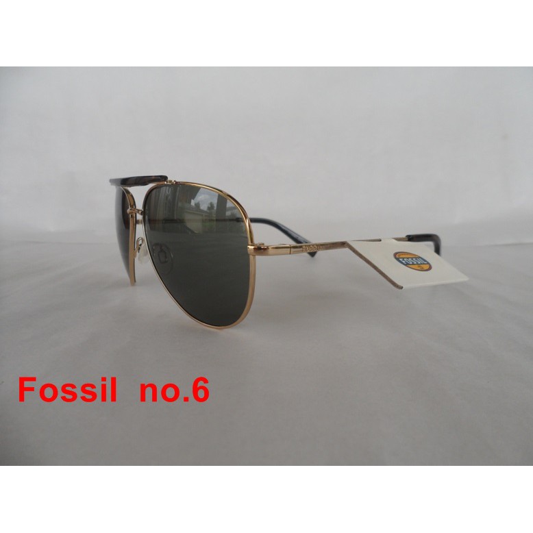 sale-แว่นกันแดด-fossil-no-6-ทรง-aviator-เลนส์ใหญ่-ใหม่แท้-100-จากอเมริกา