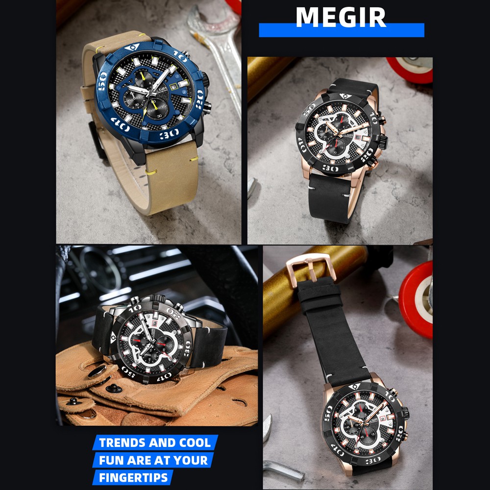 megir-2136-นาฬิกาข้อมือควอตซ์แฟชั่น-สายหนัง-เรืองแสง-กันน้ํา-สําหรับบุรุษ