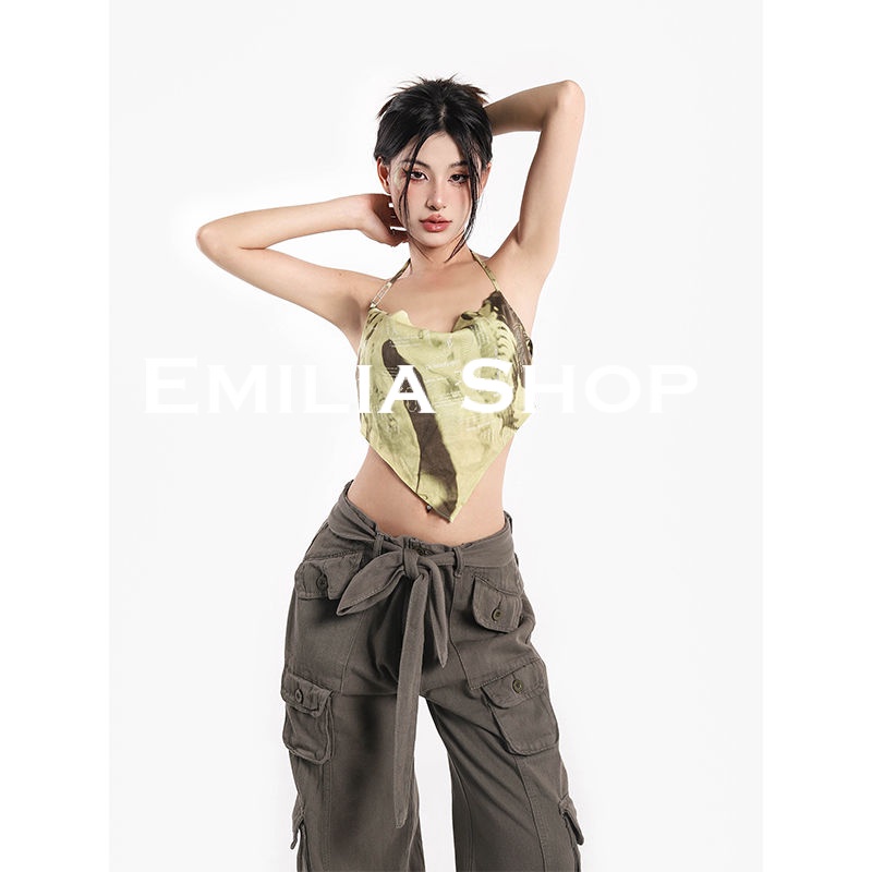 emilia-shop-เสื้อ-สายเดี่ยว-เสื้อสายเดี่ยว-2022-ใหม่-ทันสมัย-high-quality-trendy-fashion-es220176-36z230909