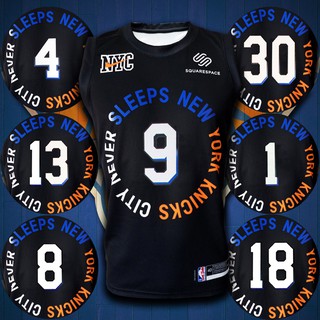 สินค้า เสื้อบาส เสื้อบาสเกตบอล Basketball NBA New York Knicks เสื้อทีม นิวยอร์ก นิกส์ #BK0082 รุ่น City 2021-22