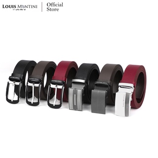 ภาพหน้าปกสินค้าLouis Montini (CAMERON) เข็มขัดผู้ชายหนังวัวแท้ Men Belt MGN164&MGN372 ที่เกี่ยวข้อง