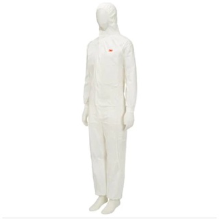 3M ชุด PPE  ชุดป้องกันฝุ่น เชื้อโรคและสารเคมี  3M Protective Coverall 4545 (Size M)