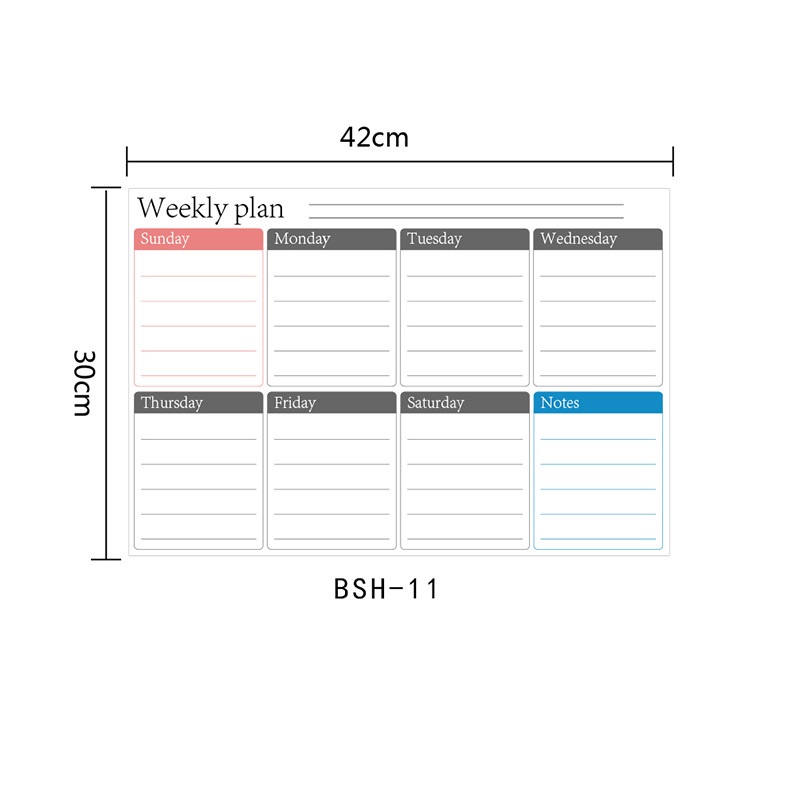 พร้อมส่ง-whiteboard-กระดาษไวท์บอร์ด-กระดานไวท์บอร์ด-แม่เหล็กติดตู้เย็นได้