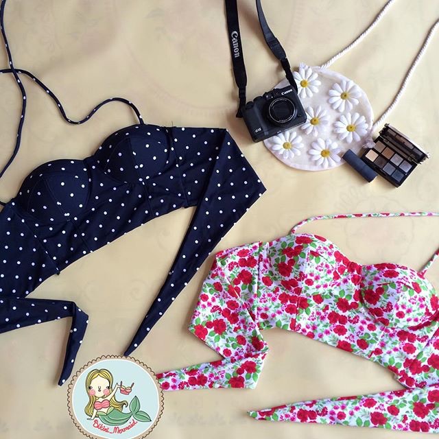 polkadot-top-rose-top-bikinivintage