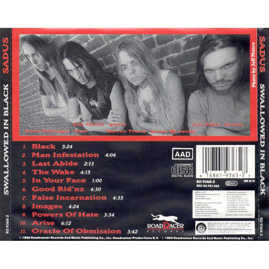 ซีดีเพลง-cd-sadus-1990-swallowed-in-black-reissue-2006-ในราคาพิเศษสุดเพียง159บาท