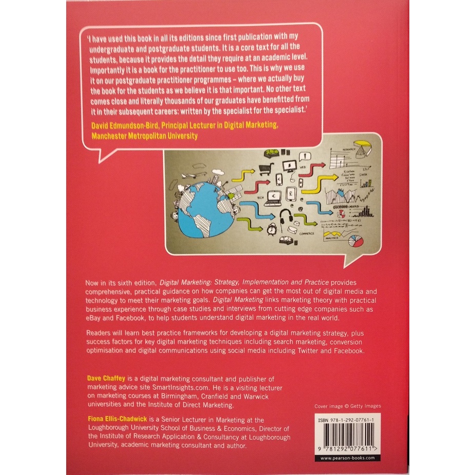 chulabook-ศูนย์หนังสือจุฬาฯ-c222หนังสือ9781292077611-digital-marketing-strategy-implementation-and-practice-dave-chaffey-et-al