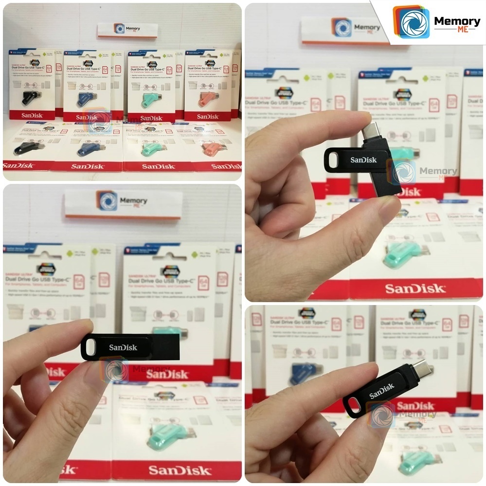 ภาพสินค้าSANDISK Ultra Dual DriveGo Flashdrive แฟลชไดร์ OTG TypeC &USB 32GB/64GB/128GB/256GB forมือถือ/Tablet/PC/notebook จากร้าน memoryme_official_shop บน Shopee ภาพที่ 2