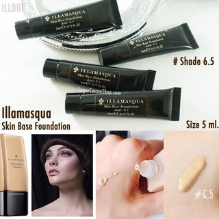 Beauty-Siam แท้ทั้งร้าน !!รองพื้นขนาดทดลองสำหรับผิวขาวเหลือง ILLAMASQUA NO 6.5 ขนาด 5 ML.