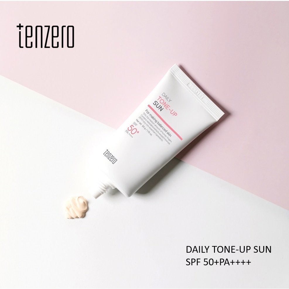 TENZERO Daily Tone Up Sun/Heartleaf Mild Soothing/Hyaluronic Acid ...