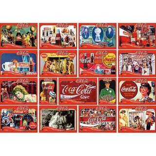 โปสเตอร์ โฆษณา โค้ก โบราณ Coca Cola Coke Vintage Advertisign MIX POSTER 24”x35” Inch Classic Label Logo Retro Antique V5