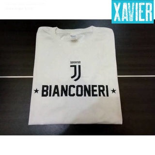เสื้อยืดผ้าฝ้ายพิมพ์ลายคลาสสิก เสื้อยืด พิมพ์ลาย Juventus Bianconeri 30S สไตล์อินโดนีเซีย สําหรับผู้ชาย และผู้หญิง