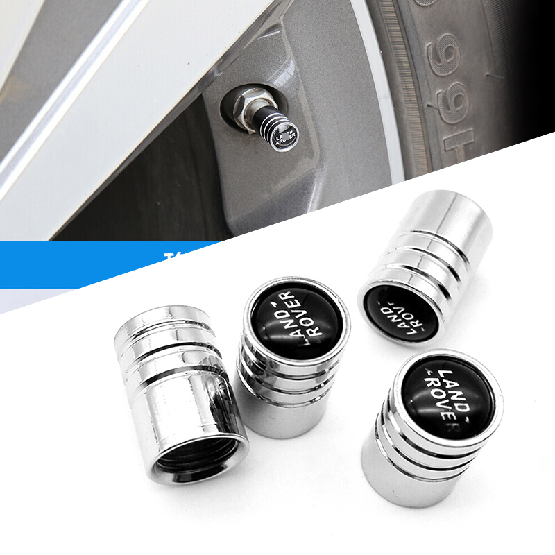 รถล้อยางวาล์ว Stem Caps 4 ชิ้น/แพ็ค Theftproof วาล์ว Caps สําหรับ Land ...