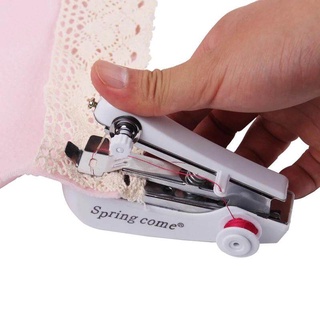 cherry จักรเย็บผ้ามือถือ ขนาดพกพา Spring Come Mini Handheld Sewing Machine (คละสี)