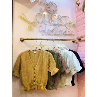 👚 CHEST 🌈 สาวอวบไหมพรมทอมือ ไซร์สาวอวบ มีทั้งหมด 6 สี  แจ้งสีที่ต้องการในแชทได้เลยค่ะ อก 40-48