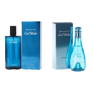 Davidoff Cool Water EDT For Men 125 ml./For women 100 ml.