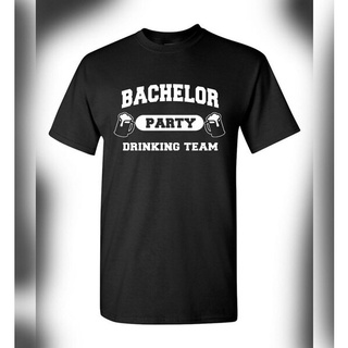 เสื้อยืดผ้าฝ้ายพิมพ์ลายคลาสสิก พร้อมส่ง เสื้อยืดลําลอง แขนสั้น พิมพ์ลายทีม Bachelor Party Dilly Dilly Funny Beer Wine หล