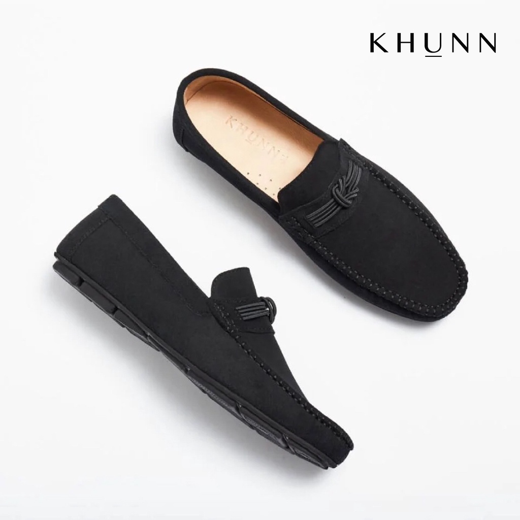 ภาพหน้าปกสินค้าKHUNN (คุณณ์) รองเท้า รุ่น Sparrow สี Black จากร้าน khunnofficial บน Shopee