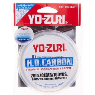 สายช็อค YoZuri H.D.Carbon Fluorocarbon 100% ความยาว 30 Yds