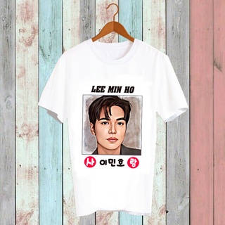 เสื้อยืดดารา เสื้อยืด Fanmade เสื้อแฟนเมด เสื้อยืดคำพูด เสื้อแฟนคลับ ศิลปินเกาหลี FCB40-17 อีมินโฮ Lee Min Ho