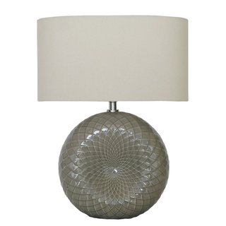 Chaixing Home โคมไฟตั้งโต๊ะ (E27x1) LUZINO รุ่น NL11946 ขนาด 32 x 32 x 41 ซม. สีครีม - เขียว
