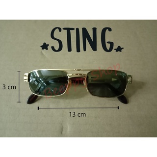 แว่นตา Sting รุ่น 4184 แว่นตากันแดด แว่นตาวินเทจ แฟนชั่น แว่นตาผู้ชาย แว่นตาวัยรุ่น ของแท้