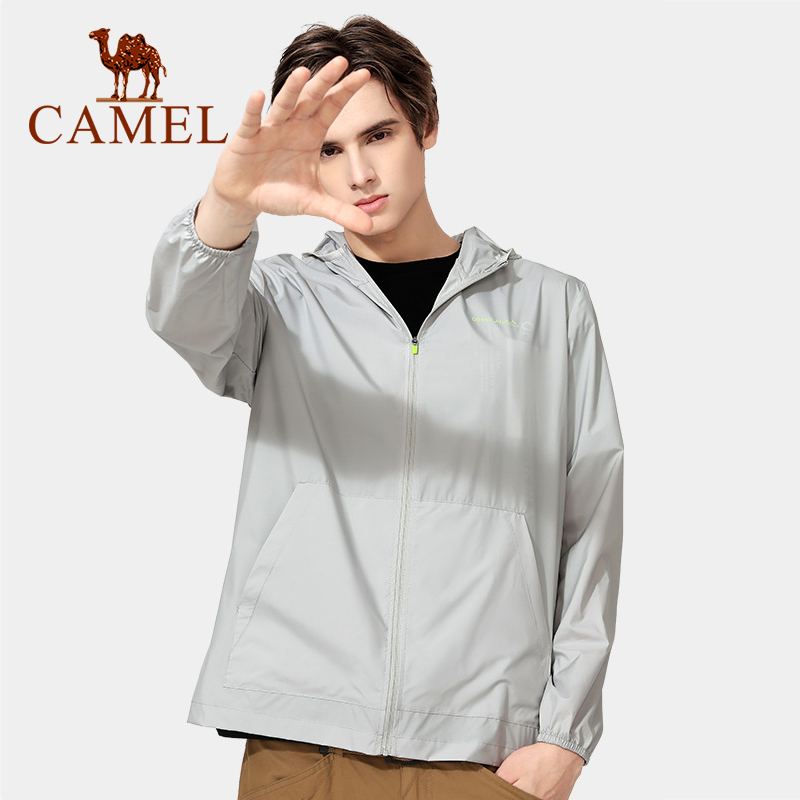 camel-sun-เสื้อแจ็คเก็ตระบายอากาศสําหรับผู้ชาย