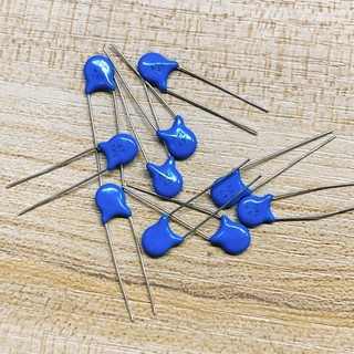 สินค้า Ceramic Disc Capacitor , C. เซรามิค 1000V. สีน้ำเงิน