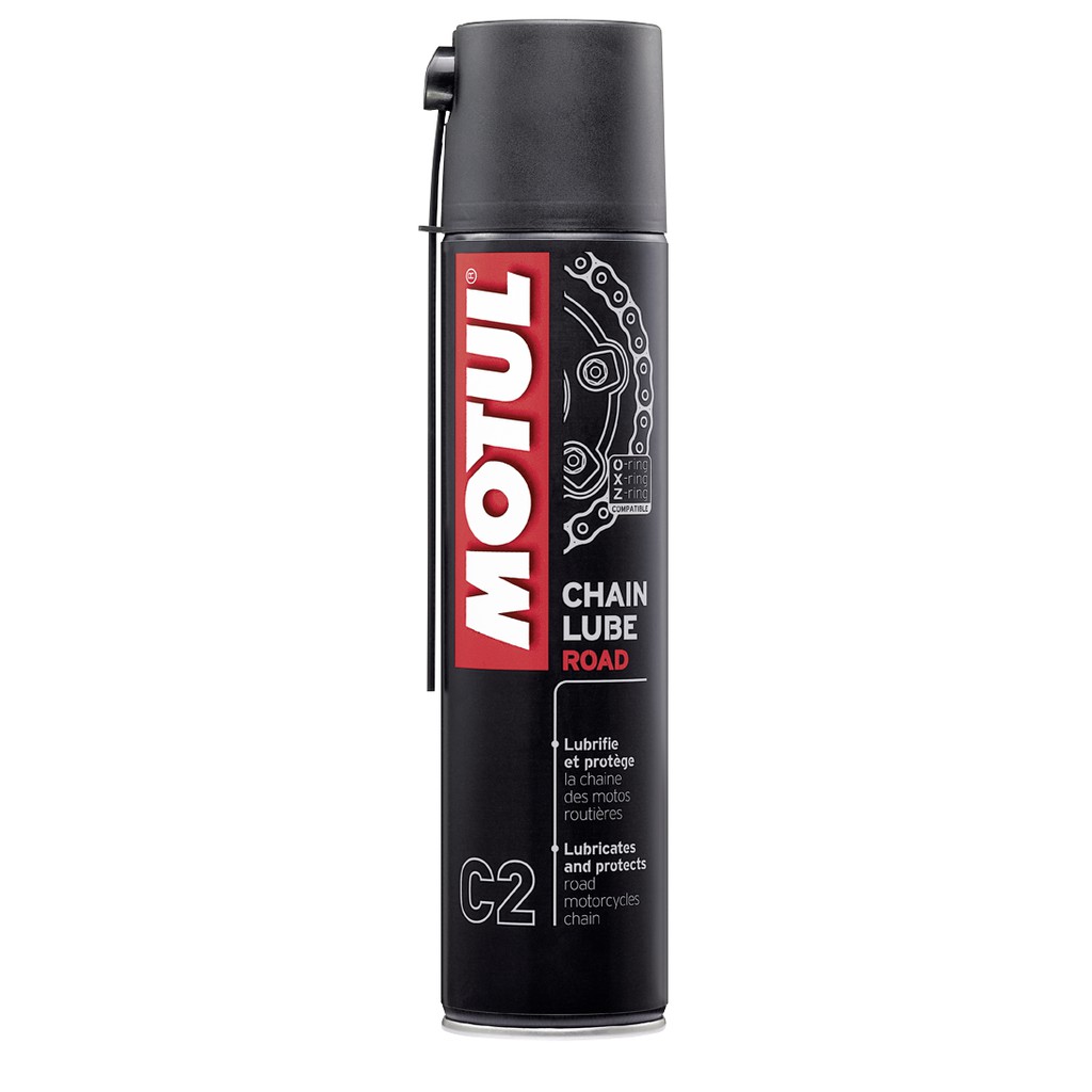 ภาพหน้าปกสินค้าสเปรย์หล่อลื่นโซ่ MOTUL C2 Chain lube road 400 Ml. จากร้าน dr.punchy บน Shopee