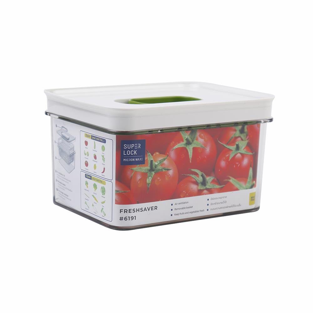 ตะกร้าใส่ของในครัว-กล่องจัดเก็บในตู้เย็นซ้อนได้-kech-6191-19x14x11-ซม-อุปกรณ์จัดเก็บในครัว-ห้องครัว-อุปกรณ์-refrigerato