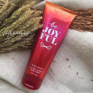 Bath and body works24hr. Moisture ultra shea body cream🍭be joy ful🍭