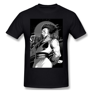 Hisoka 80s Retro Hunter X Hunter T Shirt Streetwear Plus Size O-neck Cotton Short Sleeve Custom T Shirts For Men