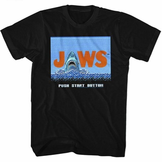 เสื้อยืดผ้าฝ้ายพิมพ์ลายขายดี ลดกระหน่ํา เสื้อยืด ลาย Jaws - Vidya American Classics - Adult ILnhli91JKjpid69