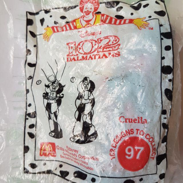 Disney's 102 Dalmatians McDonald happy meal Thailand ปี 2000 VG