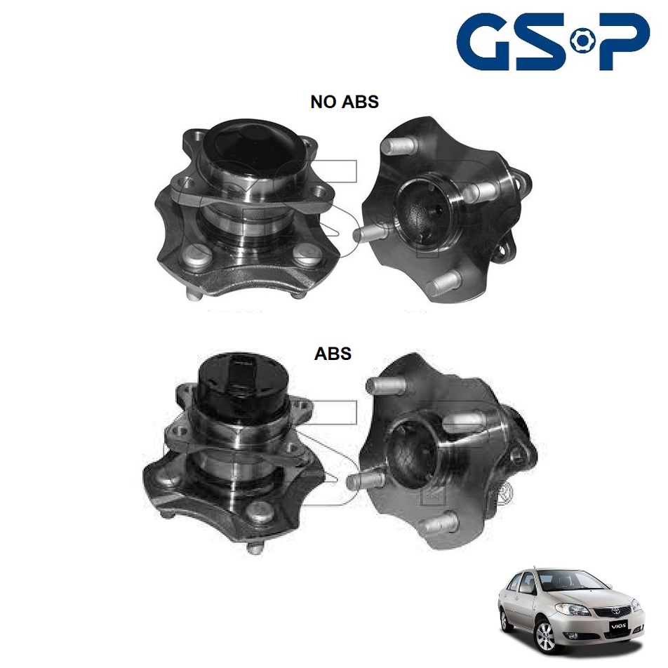 gsp-ลูกปืนล้อหลัง-toyota-vios-ncp42-ปี-2002-2006-โตโยต้า-วีออส-โฉมแรก