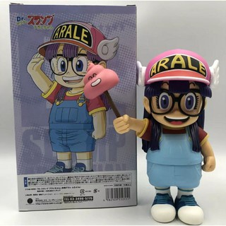 firstbuy_โมเดล อะนิเมะการ์ตูน DR.SLUMP ARALE ถืออึนจิ ขนาด 20 ซม. มีกล่อง มี 3 แบบ