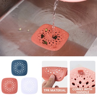 Hair Stopper Shower Drain Cover Hair Catching Kitchen Sink Strainer Suit for Bathroom Bathtub and Kitchen