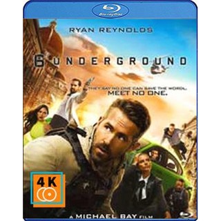 หนัง Blu-ray 6 Underground (2019)