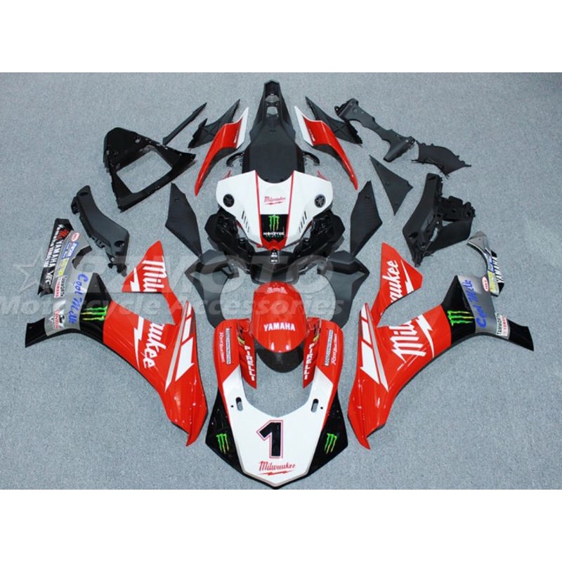 ชุดแฟริ่งรถบิ๊กไบค์ชุดสีรถบิ๊กไบค์ชุดแต่งรุ่น-yamaha-yzf-r1ปี-2015-ถึง-2018จำหน่ายชุดแฟริ่ง-yamaha-r1ชุดแฟริ่งแต่ง