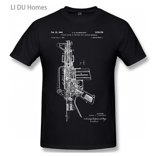 เสื้อยืดสีขาวเสื้อยืดแขนสั้น ผ้าฝ้าย พิมพ์ลายกราฟฟิค Ar-15 Ar15 คุณภาพสูง เหมาะกับฤดูร้อน สําหรับผู้ชายS-4XL