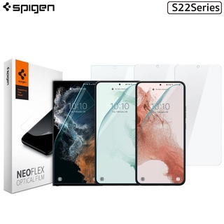 Spigen NeoFlex Solid ฟิล์มกันกระแทกเกรดพรีเมี่ยมจากเกาหลี รองรับ Samsung Galaxy S22/S22Plus/S22Ultra(ของแท้100%) Pack2