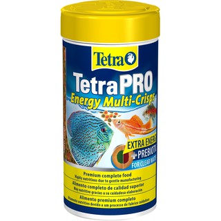 อาหารปลา TetraPRO Energy Multi-Crisps ขนาด 20g/100ml สูตรเพิ่มพลังงาน