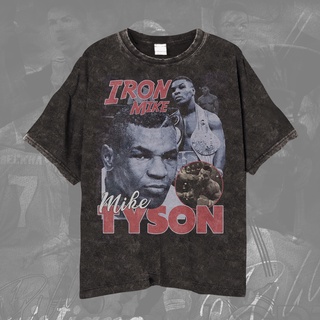 เสื้อยืด พิมพ์ลายมวยตํานาน Mike TYSON สําหรับผู้ชาย และผู้หญิงS-5XL