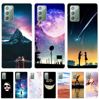 เคสโทรศัพท์ซิลิโคน TPU แบบนิ่ม ลายการ์ตูน สําหรับ Samsung Galaxy Note20 5G