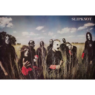 โปสเตอร์ Slipknot สลิปน็อต วง ดนตรี เฮฟวี่ เมทัล รูป ภาพ ติดผนัง สวยๆ poster 34.5 x 23.5 นิ้ว (88 x 60 ซม.โดยประมาณ)