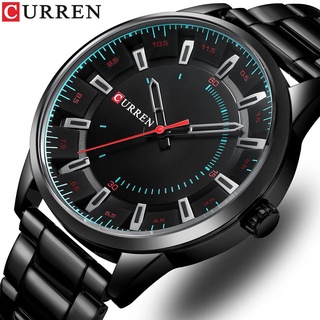 Curren 8406 นาฬิกาข้อมืออะนาล็อก สายสแตนเลส สําหรับผู้ชาย