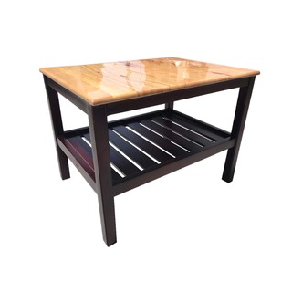 (จัดส่งฟรี)โต๊ะห้องรับแขก ทำจากไม้ยางพาราแท้ เป็นไม้คัดพิเศษ
